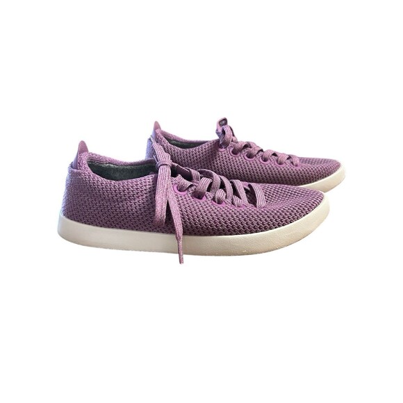 Allbirds Tree Pipers Purple Lace Up Shoes Womens Size 7 Sneakers - Picture 1 of 9